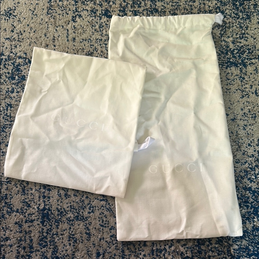 Gucci dust bags